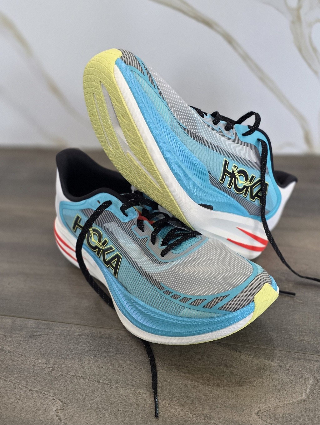 Brand New Hoka One One Cielo X1 2.0- Blue Running Shoe (M10/W12)